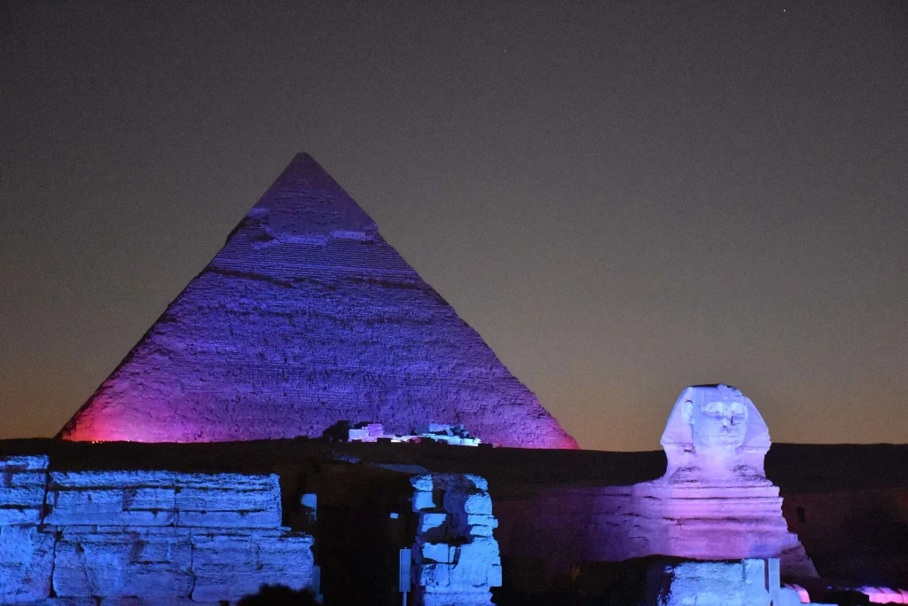 Giza Pyramids Sound & Light Show with Dinner
