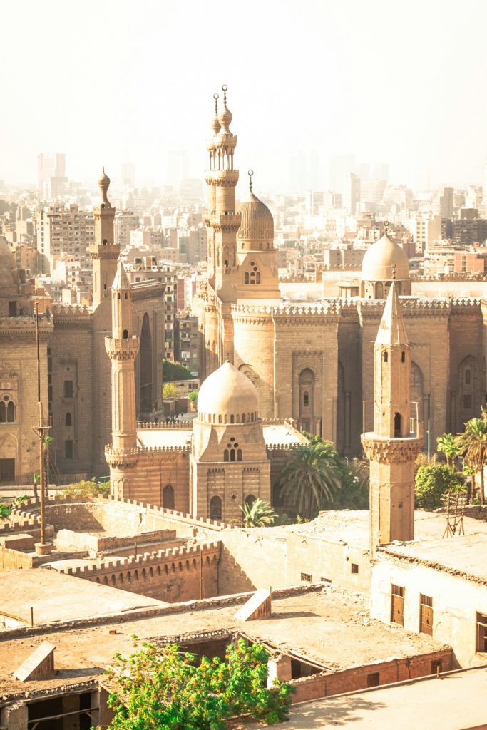 Mosque dome in Islamic Cairo